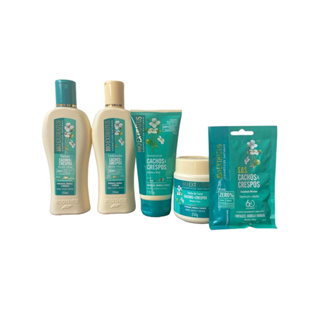 Kit Bio Extratus Para Cabelos Cacheados 5 Produtos Bio Extratus