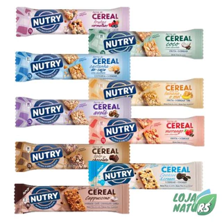 Barra De Cereais - Kit com 12 ou 24 unidades - Nutry