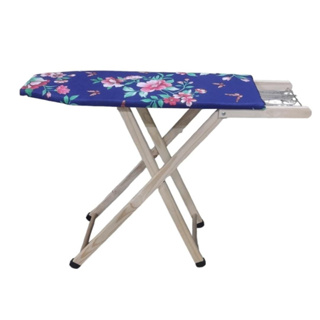Tábua de Passar Roupa Mesa de Madeira c/ Suporte para Ferro
