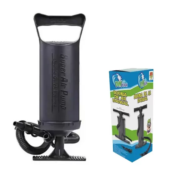 Bomba De Ar Para Encher Piscina Colchão Boia Inflavel | Shopee Brasil