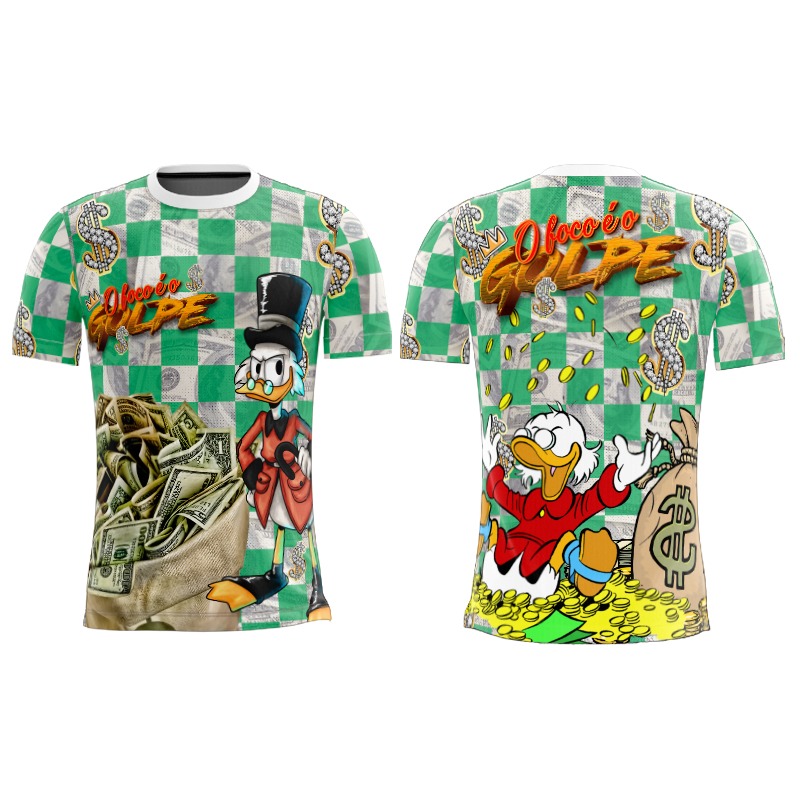 Camiseta Quebrada - Pantera Cor de Rosa - Tio Patinhas - Masculina ...