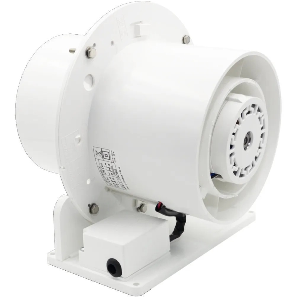 Exaustor Helicocentrífugo | Inline 100 A - Sicflux