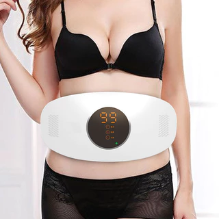 Cinto De Emagrecimento Elétrico Máquina Terapia Infravermelho Promover Digestão Vibração Abdominal Massageador