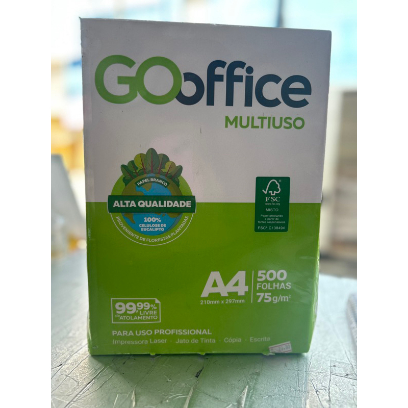 Folha De Sufite C500 Unid Gooffice Shopee Brasil 0137