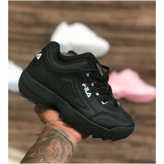 Tenis fila sale preto infantil