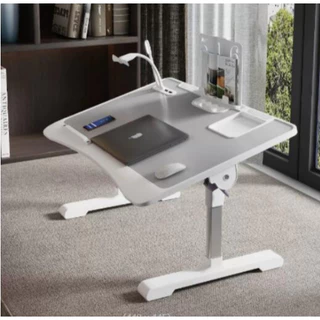 Mesa Para Notebook Dobrável Regulável Com Gaveta Multifuncional com Altura Ajustável