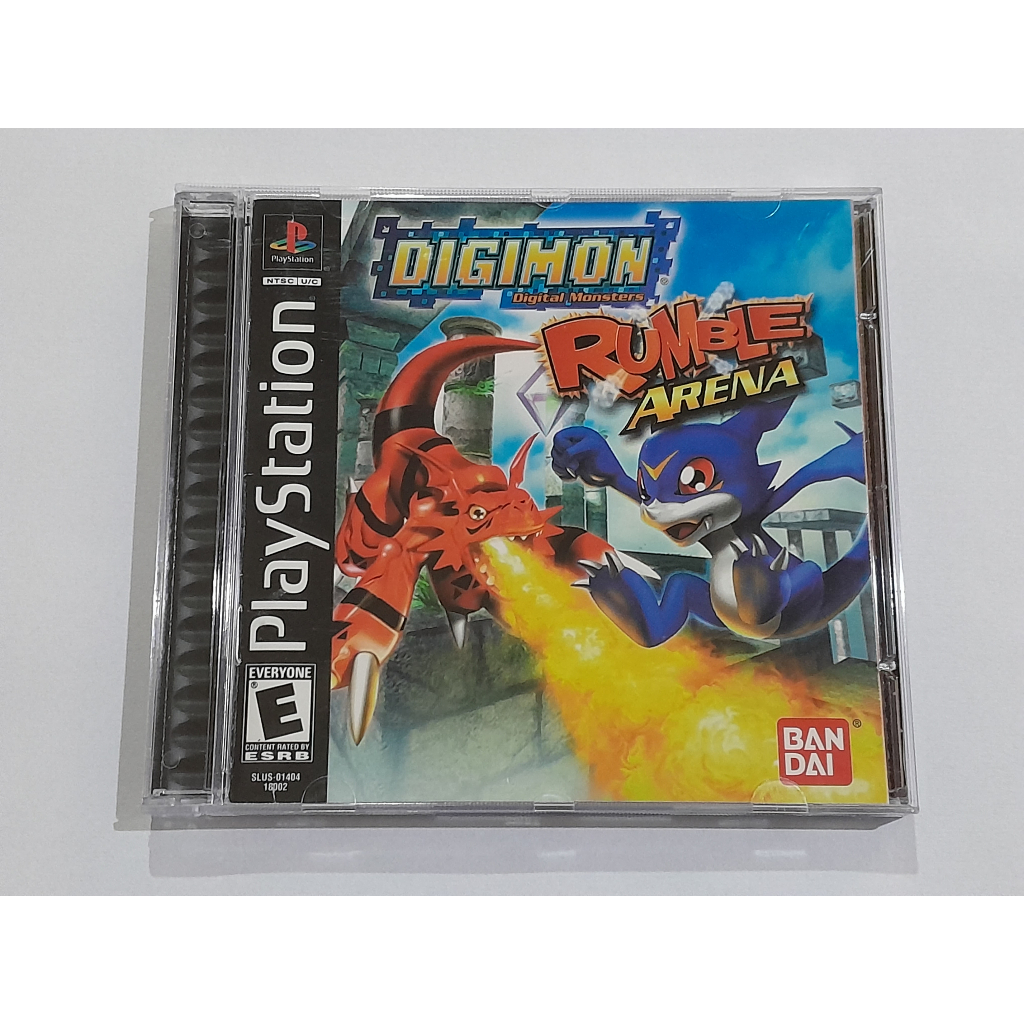 Digimon Rumble Arena p/ Playstation 1 PS1 Original | Shopee Brasil