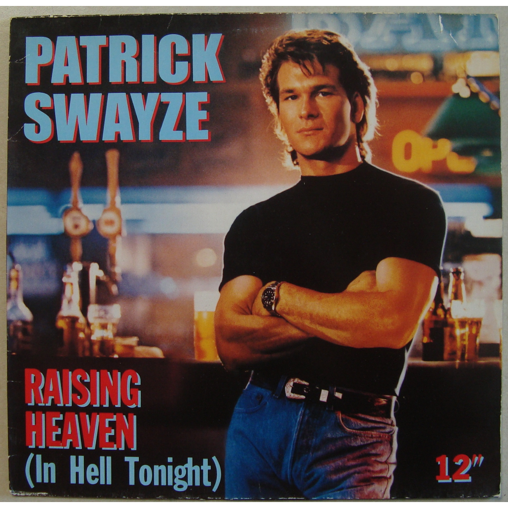 Patrick Swayze 1989 Matador De Aluguel Disco Vinil Single 12 Trilha