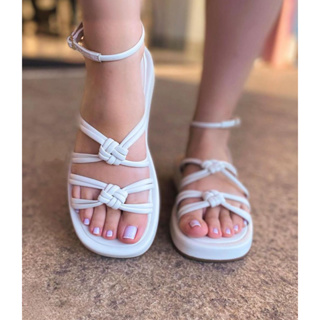 Flat Feminina Birken Papete Flatform Plataforma Colorida Verão 2024
