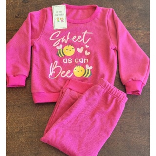 Conjunto Infantil Moletom Feminino