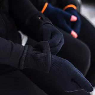 Luva Frio Inverno Adulto Unissex Lã Acrílica Aquecer Mãos Feminina Masculina Par