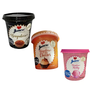 Kit 3 Gourmet, Churros e Morango 1Kg Junco