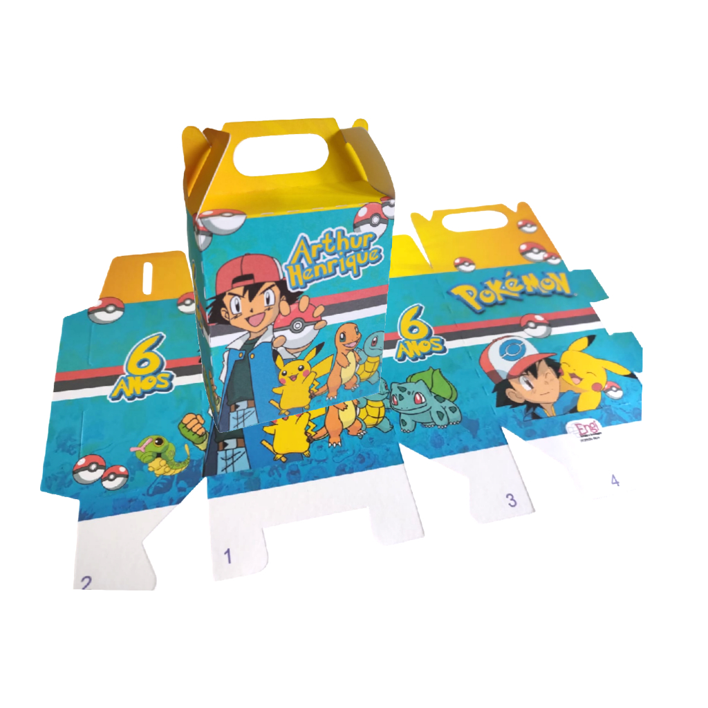 Kit Digital Pokemon 02 Png - Festas Infantil