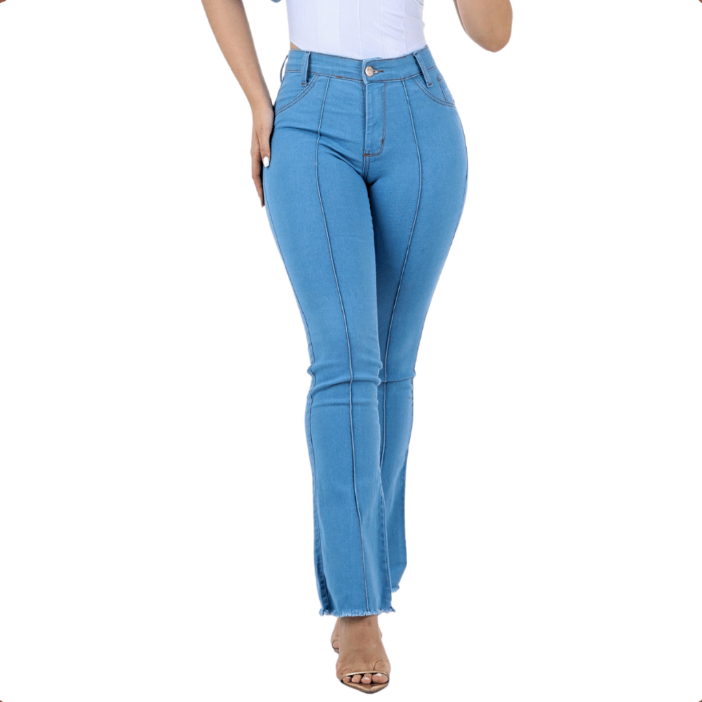 Jeans que modelam o corpo calças jeans colombiano