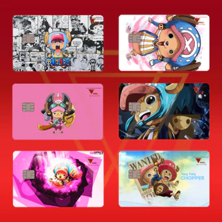 Película Adesivo Cartão Crédito e Débito One Piece Tony Tony Chopper Skin Top