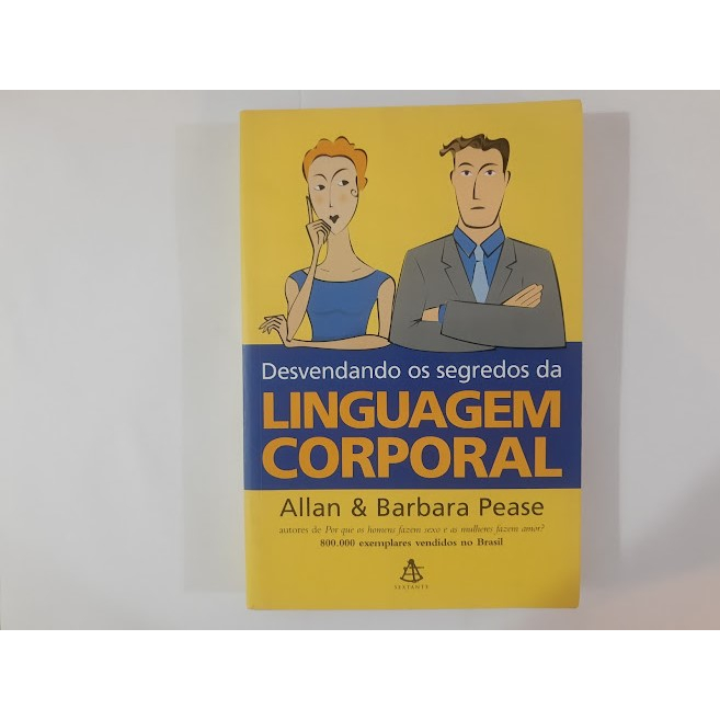 Livro Desvendando Os Segredos Da Linguagem Corporal Shopee Brasil 5949