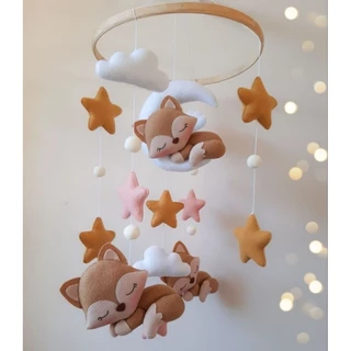 Decoração céu de raposinhas.