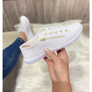 Tênis Feminino Moleca Ziper Original.