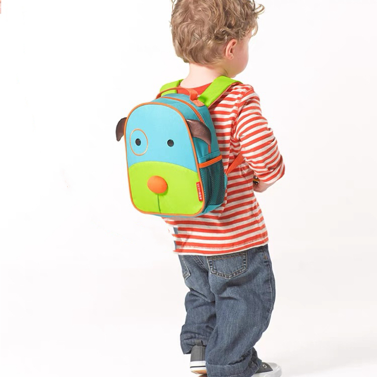 Mochila Infantil Animais Zoo Feminina Masculino Escolar Passeio Creche-JC150105