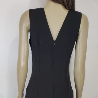 Vestido Alfaiataria Tubinho com Forro de Cetim