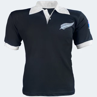 Camisa Retrô Rugby All Blacks 1987