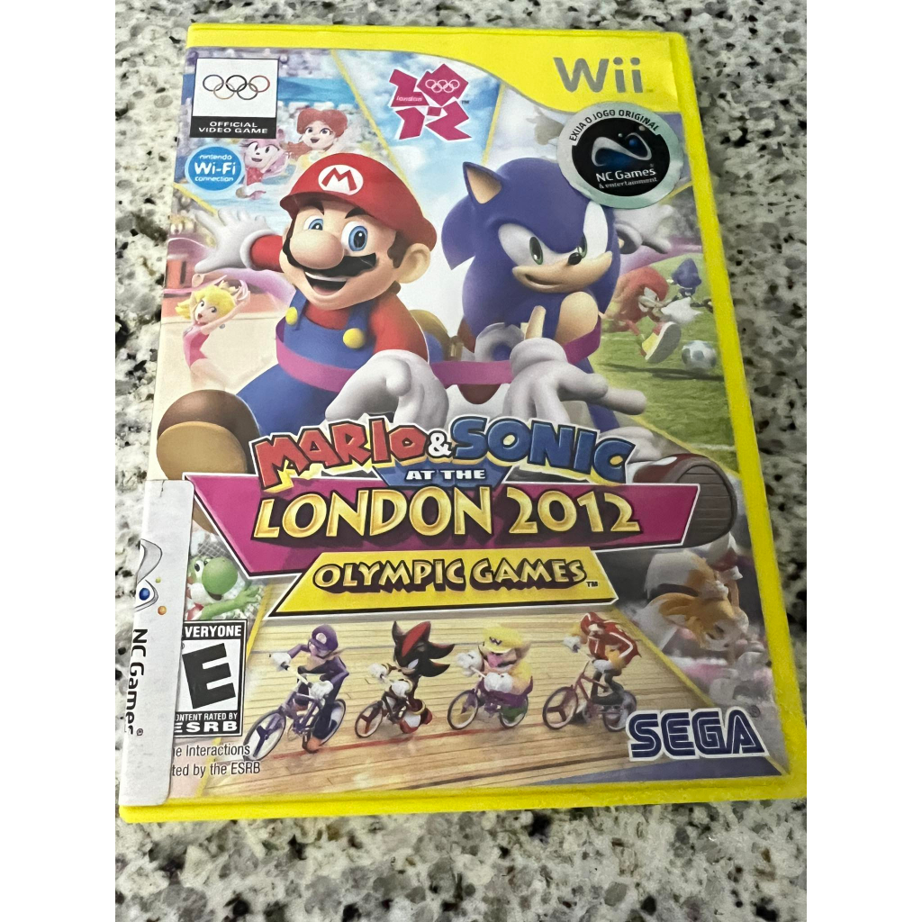 Mario sonic olympic games london 2012