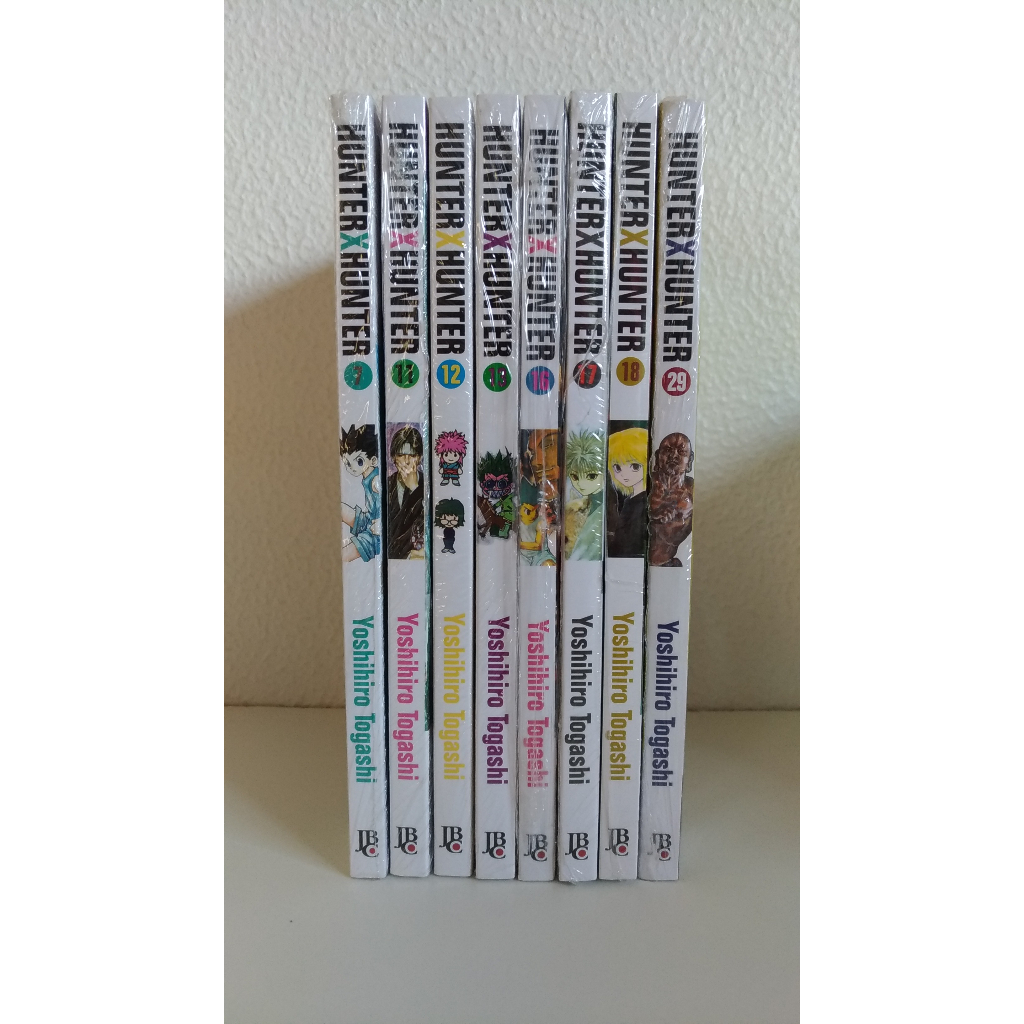 Mangás Hunter x Hunter Volumes Novos e Lacrados Complete sua Coleção JBC