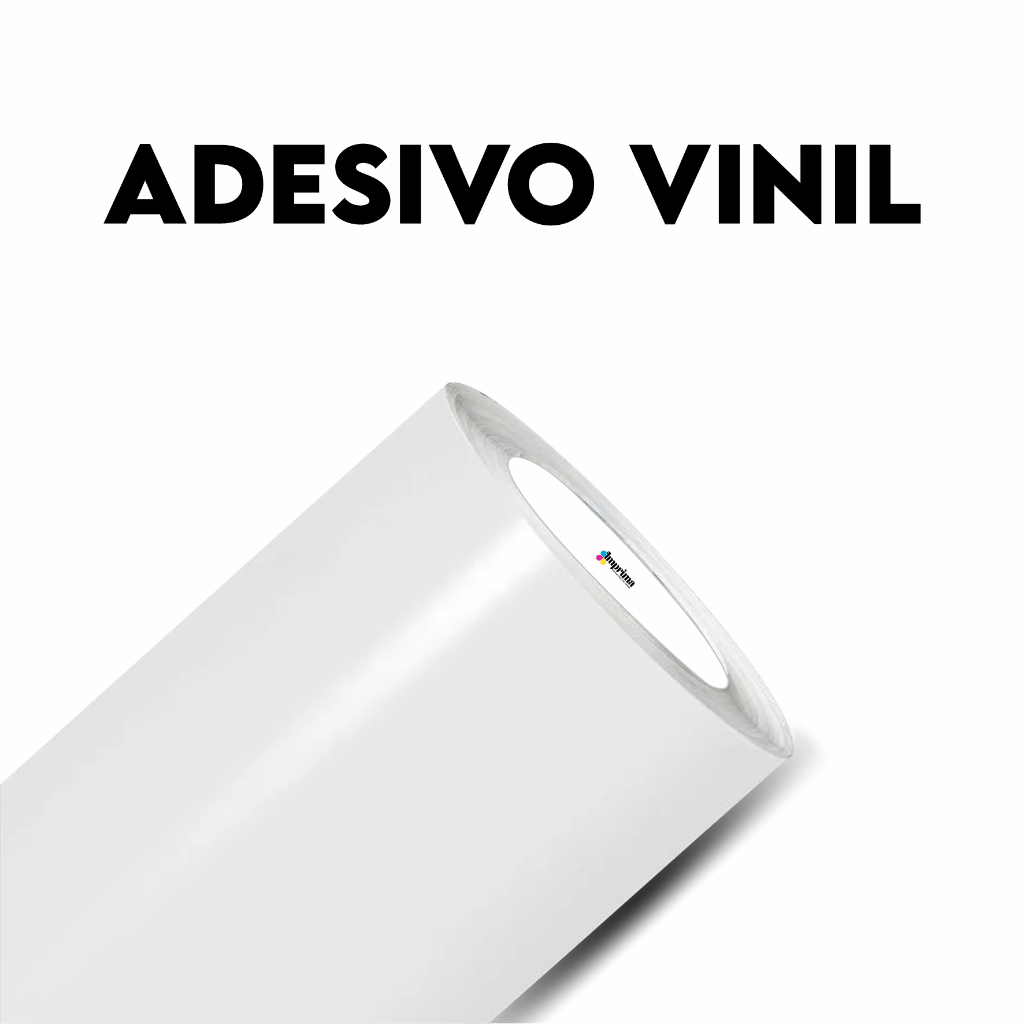 Adesivo Vinil Branco Brilho Rolo com 100x500cm - Envelopamento - 1 ...