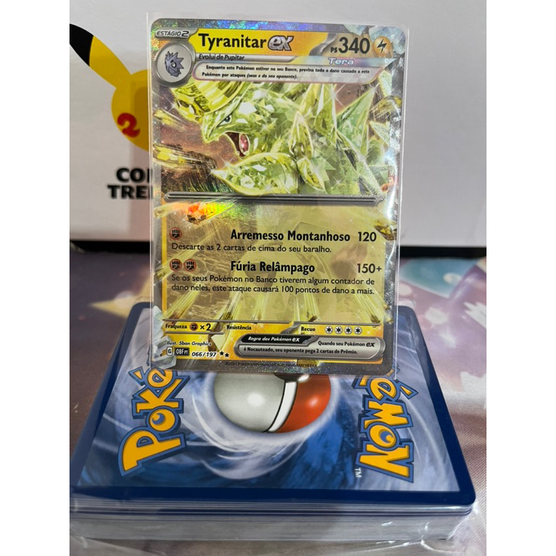 Deck Pokémon Lutador c/ Tyranitar EX