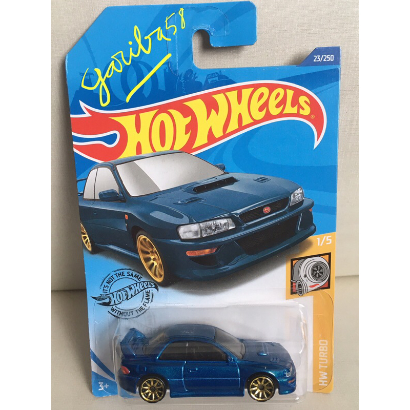 Hot Wheels Subaru Impreza 22B STi 1998 - Collection The 90s 2025, échelle 1:64, Blanc