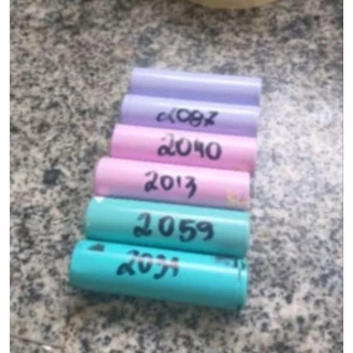 6 bateria 18650 acima de 2000mAh usada