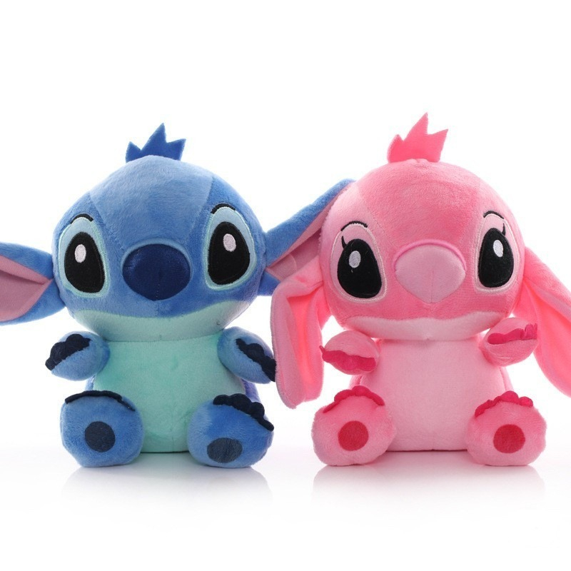 24cm Boneca De Pelúcia Fofa Costura Lilo & Stitch Plush Animais Para Crianças RR brink
