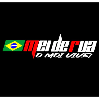Adesivo Mei de Rua Vidro Lateral 45cm - Adesivos O Moi Vive Drift Made In Favela Nelio D Grazi