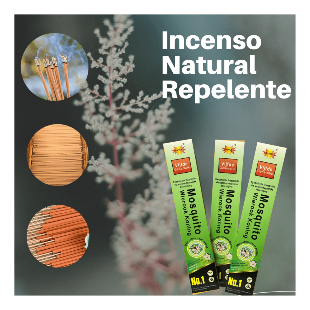 Kit 20 Cx 600un Incenso Efeito Repelente Mosquito Inseto