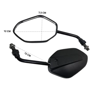 Retrovisor mini CG Fan Titan Start Cb300 Xre190 Xre300 Cbx250 Nxr Bros125 150 160 Modelo 2014 par em Oferta na Shopee