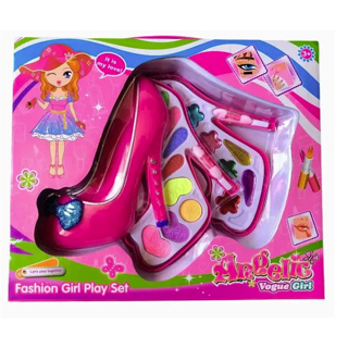 Kit beleza Fashion Teen Maquiagem Esmalte Barbie Bolsa Infantil