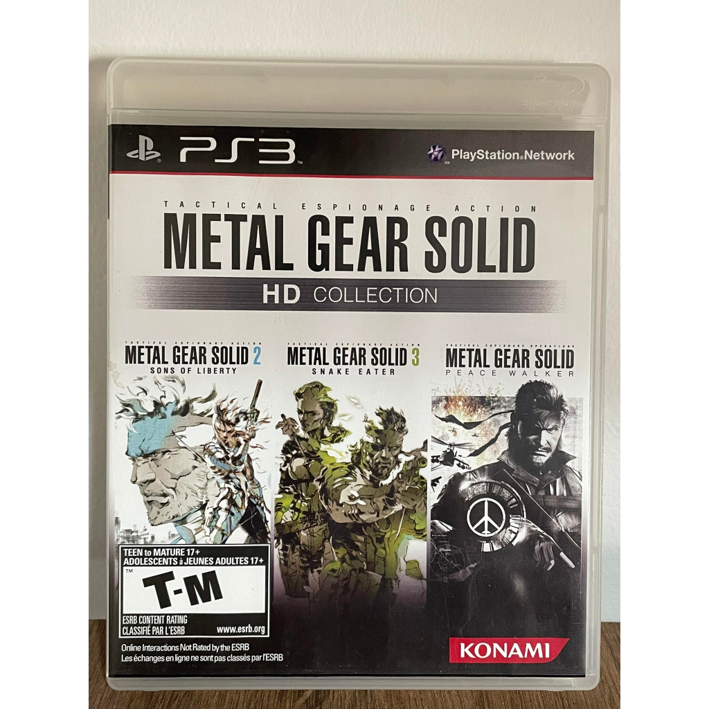 Metal Gear Solid 2 Sons Of Liberty Hd Ps3 Jogo Digital