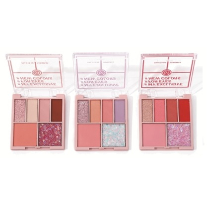 Paleta de Sombras, Glitters e Blush My8553