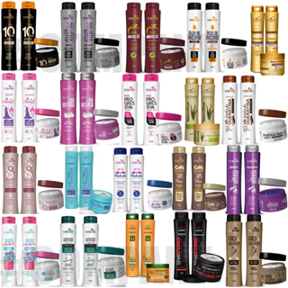 Kit Hidratação Capilar Belkit a sua Escolha (Shampoo, Condicionador e Máscara)