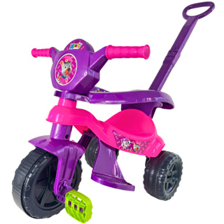 Motoca Carro de Passeio Infantil Velotrol Lelecita Rosa - Loja