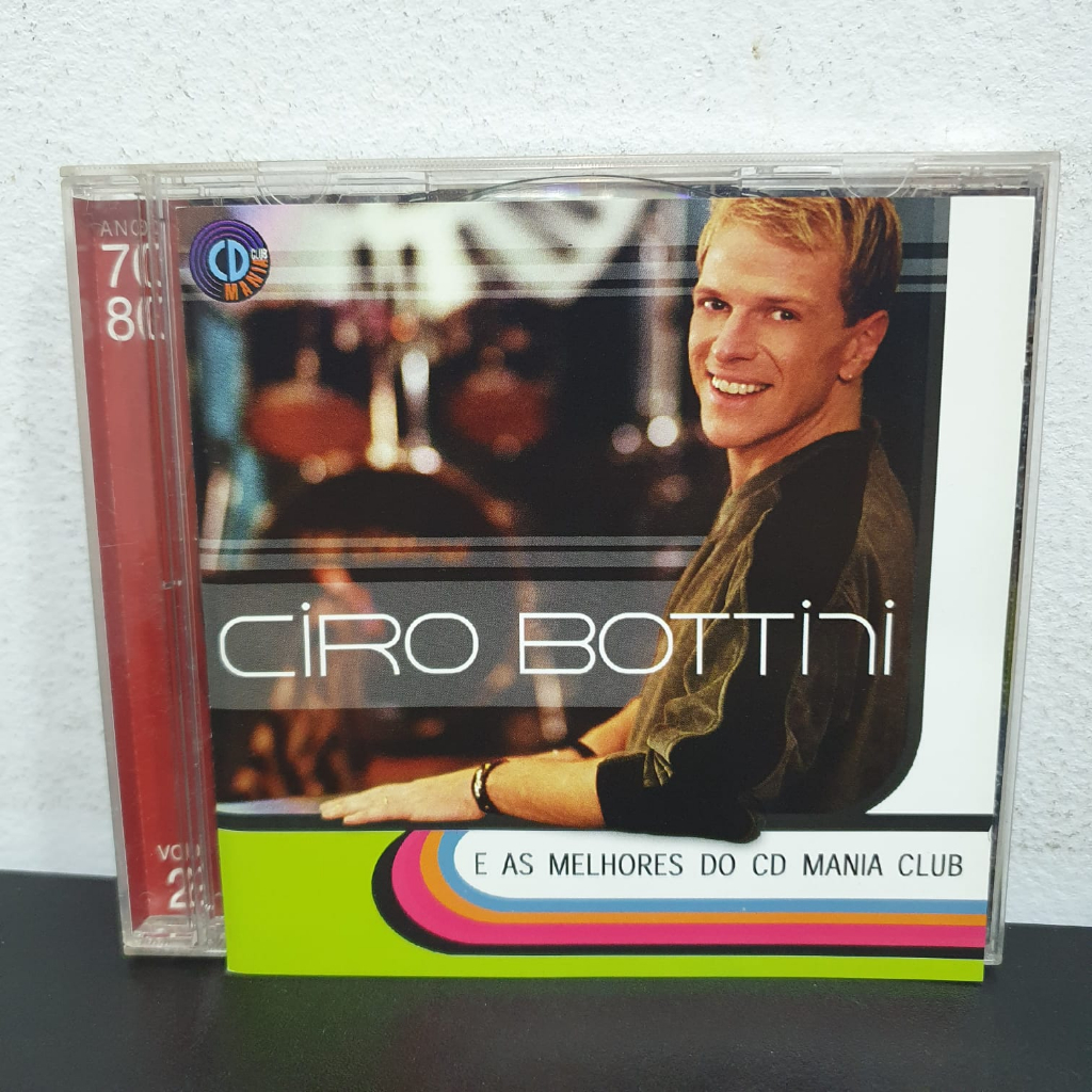 CD Ciro Bottini – As Melhores do CD Mania Club Vol.2 Gloria Gaynor ...