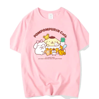 Camiseta Feminina PomPomPurin Café