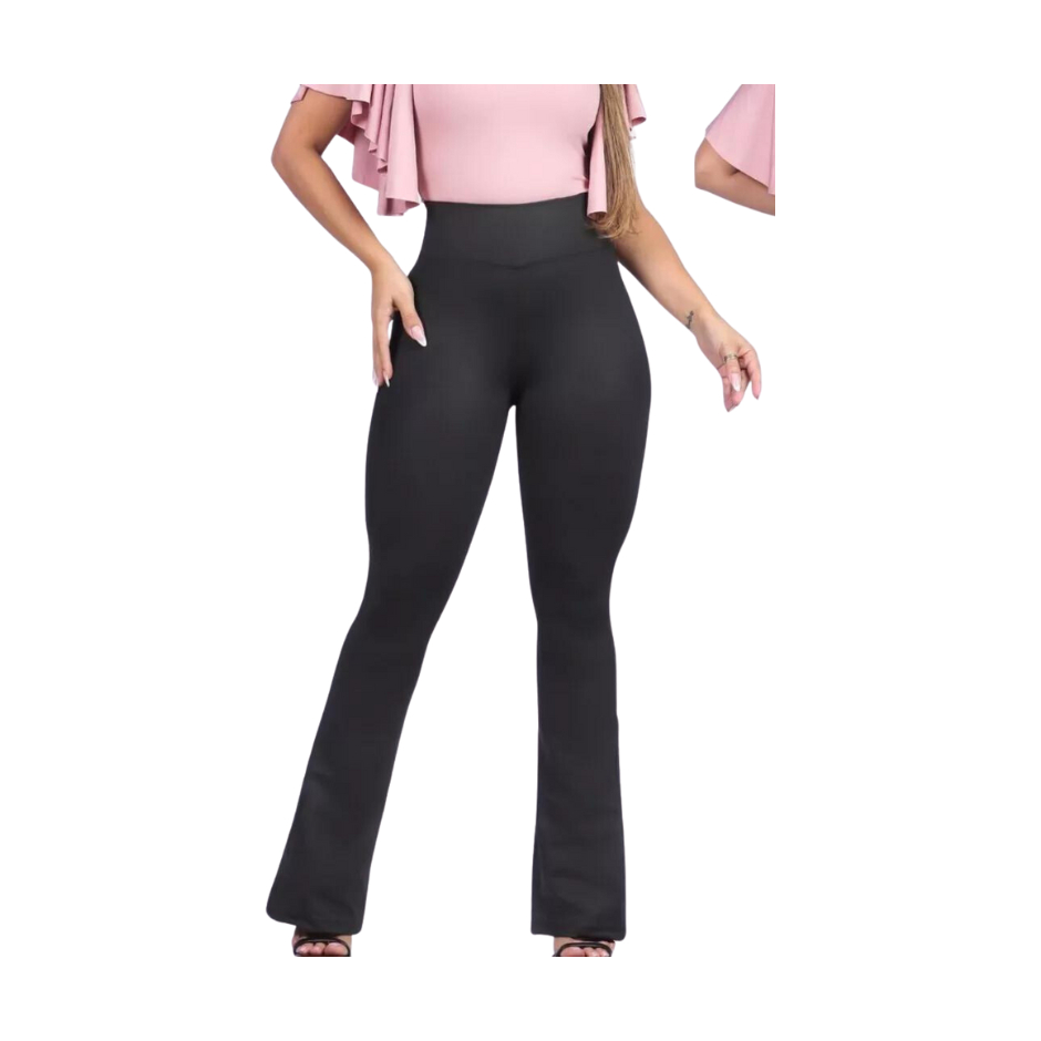 Calça Jogger Preta Feminina - Calça Feminina Preta Cintura Alta