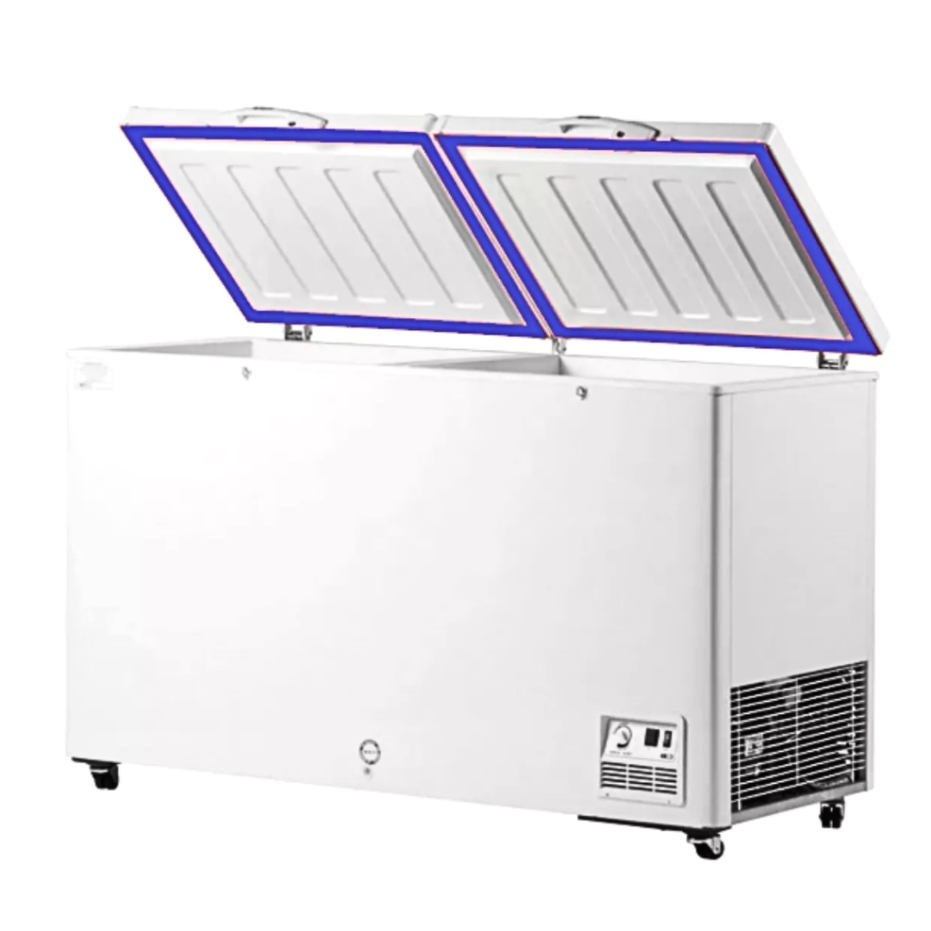 Jogo 2x Gaxetas Borracha Freezer Horizontal Metalfrio DA400 DA420