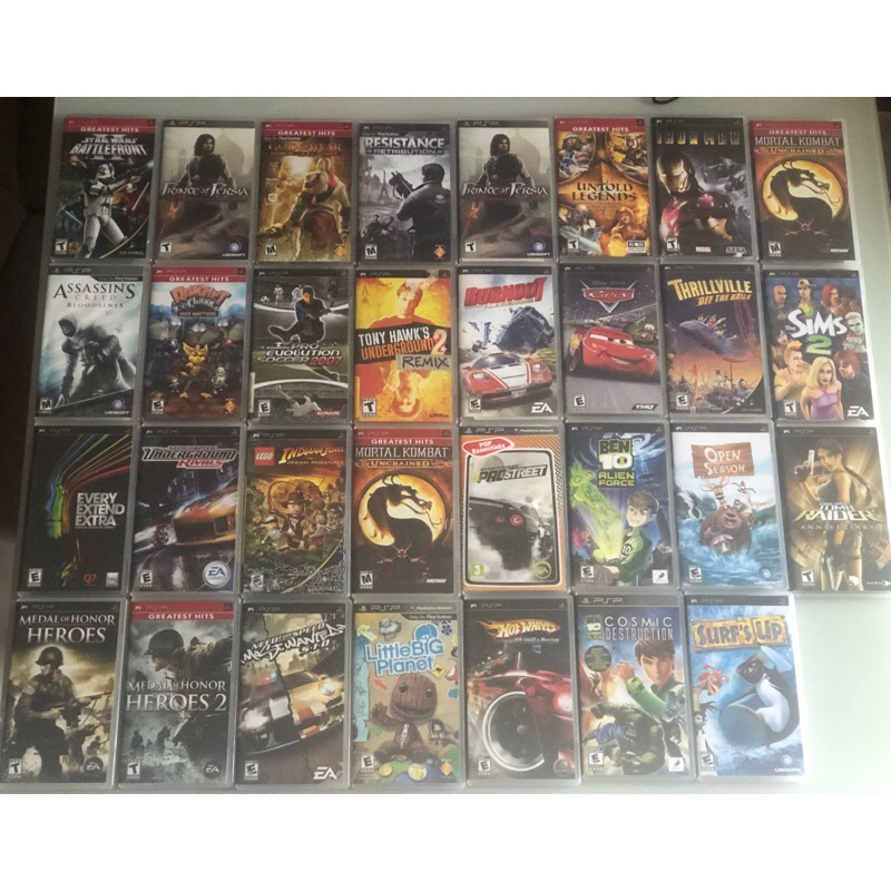 Conjunto De 15 Jogos Psp Originais