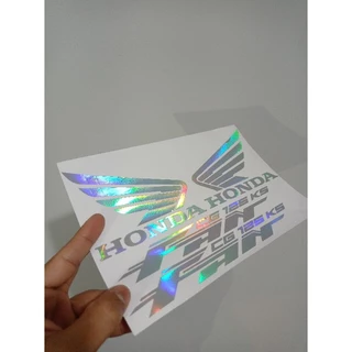 kit adesivos holográficos fan 125 KS