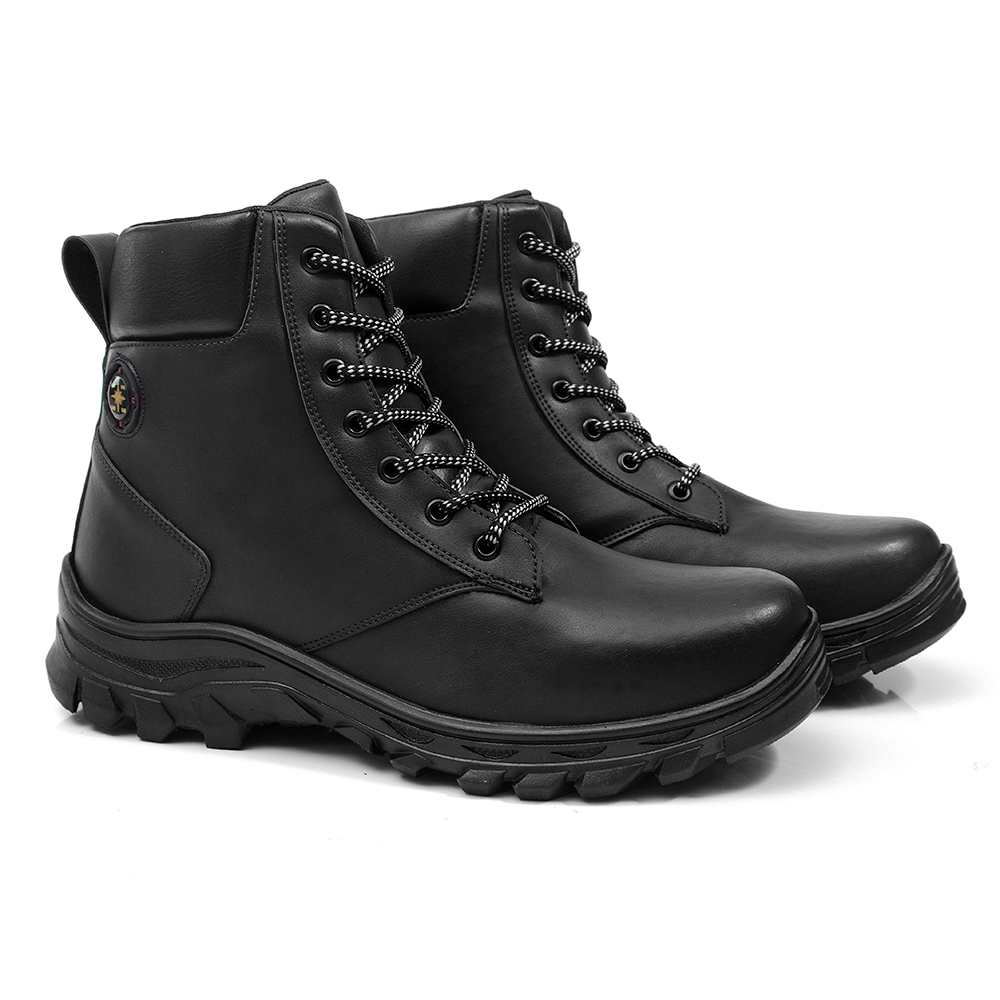 Bota Caterpillar Original Em Couro Botina Adventure Trilha Promoção Envio  Imediato - Escorrega o Preço