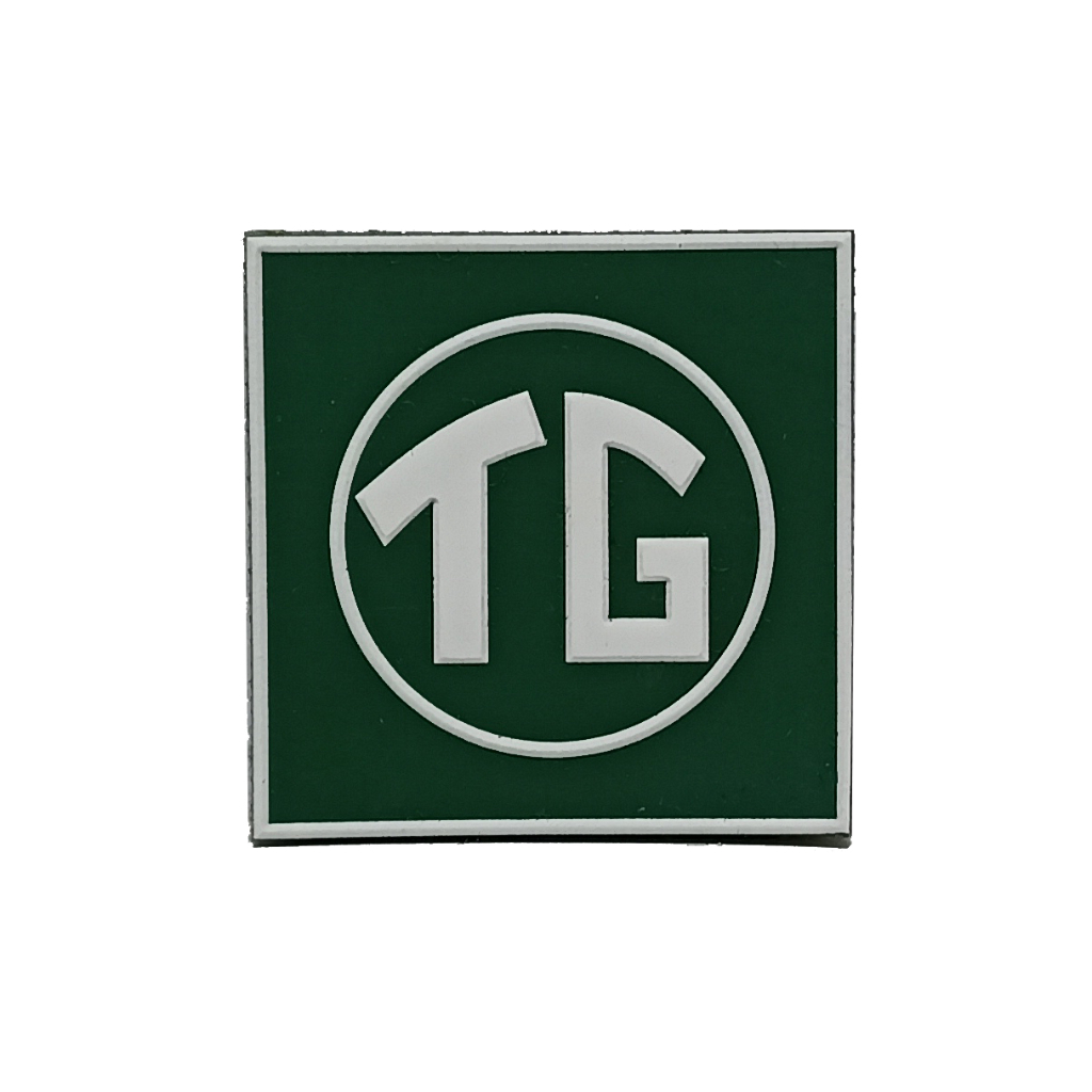 Tarjeta Patch Emborrachado Divisa de Gola TG Tiro de Guerra Exercito