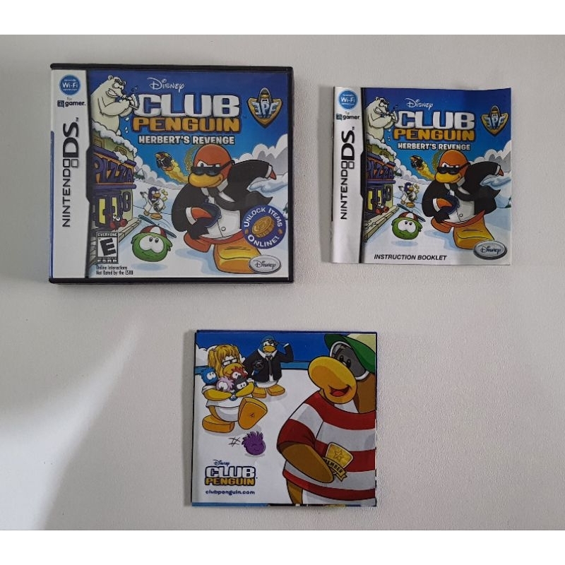 Club Penguin Elite Penguin Force Nintendo DS Instruction Booklet – Many  Cool Things