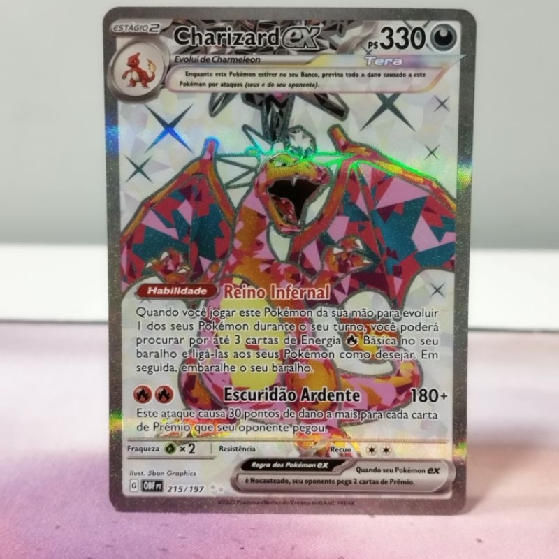 Charizard ex (215/197), Busca de Cards